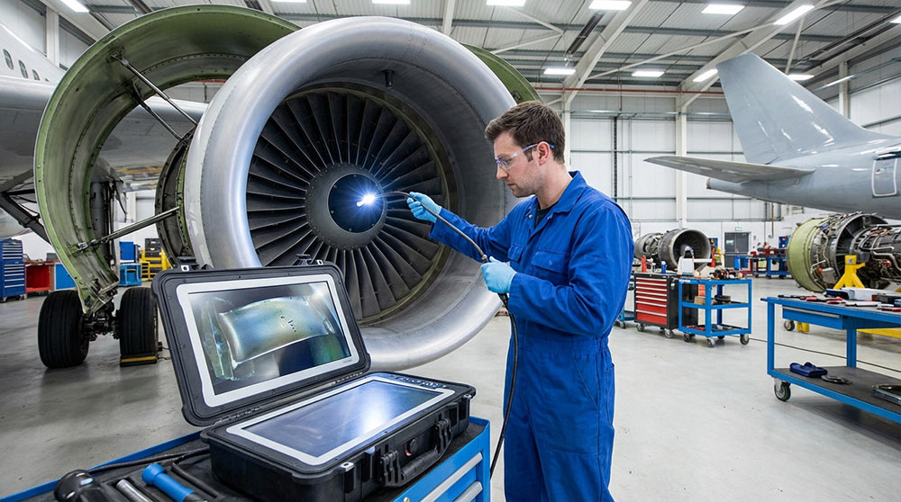 L’inspection visuelle en aéronautique