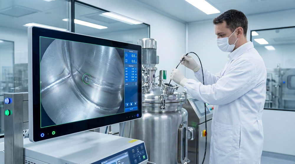 Inspection cnd pharmaceutique : l’endoscopie de précision