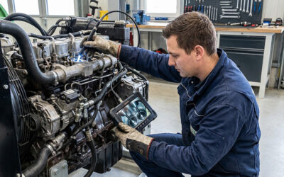 Contrôle moteur agricole : le diagnostic par vidéoscopie